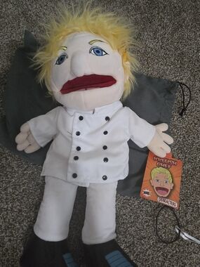 SML puppet Blonde Chef Puppet Plush Toy -